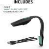 imageEnergizer FlexR LED Rechargeable Book Light for Reading in Bed Reading Light with Warm LED Color LongLasting and LightweightRechargeable
