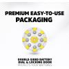 imageEnergizer Hearing Aid Batteries Size 10 Yellow Tab 24 PackYellow Tab