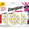imageEnergizer Hearing Aid Batteries Size 10 Yellow Tab 24 PackYellow Tab
