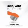 imageEnergizer Hearing Aid Batteries Size 13 Orange Tab 24 PackOrange Tab