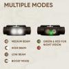 imageEnergizer Jeep Hybrid Rechargeable Metal LED Headlamp 2000 Lumens Bright Headlamp with Power Source Flexibility for Any Adventure on or Off Road