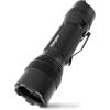imageEnergizer LED Tactical Flashlight TAC700 Ultra Bright IPX4 Water Resistant Flash Light Rugged Metal Body Manual Focus Batteries IncludedBlack Tac700