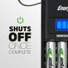 imageEnergizer Recharge Universal Charger for NiMH Rechargeable AA AAA C D and 9V BatteriesBattery Charger