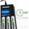 imageEnergizer Recharge Value Charger for NiMH Rechargeable AA and AAA BatteriesBattery Charger