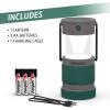 imageEnergizer S500 Hybrid Power Camping Lantern Solar Rechargeable or AA Battery Powered IPX4 Water Resistant Bright LED Lantern