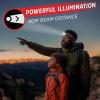 imageEnergizer Universal Plus LED Headlamp Lightweight Bright Headlamp for Outdoors Camping and Emergency Light for Adults and Kids Includes Batteries Pack of 2Black