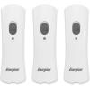 imageEnergizer Weatheready Rechargeable Flashlights for Home Pack of 3 Emergency Flashlight for Hurricane Supplies Survival Kits Power Outages LED Flash Light with Convenient Plugin DesignWhite