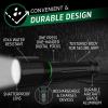 imageEnergizer X3500 LED Rechargeable Flashlight Powerful 3500 Lumen Flash Light IPX4 Water Resistant Excellent Emergency Power Outage Light