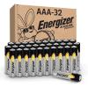 imageEnergizer Alkaline Power AAA Batteries 32 Count LongLasting Triple A Batteries Suitable for Everyday Electronics and Emergency Gear