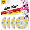 imageEnergizer Hearing Aid Batteries Size 10 Yellow Tab 24 PackYellow Tab