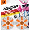 imageEnergizer Size 13 Hearing Aid Batteries Orange Tab Hearing Aid Batteries Size 13 16 CountOrange Tab