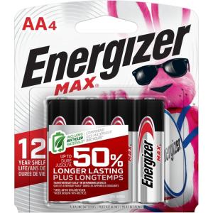 imageEnergizer AA Batteries MAX Double AA Battery Alkaline 24 Count4 Count Pack of 1