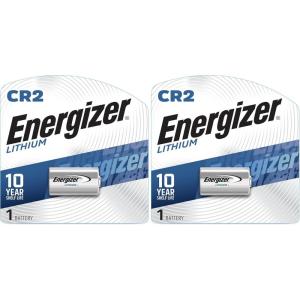 imageEnergizer CR2 Lithium Batteries 1 Pack 3V Photo Batteries1 Count Pack of 2