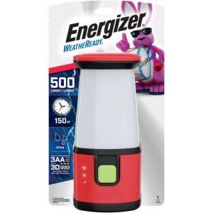 imageEnergizer LED Camping Lantern Flashlight Battery Powered LED Lanterns for Hurricane Supplies Survival Kit Camping Accessories 500 Lumens Water Resistant Camping Light
