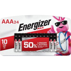 imageEnergizer MAX AAA Batteries 24 Pack Triple A Alkaline Batteries