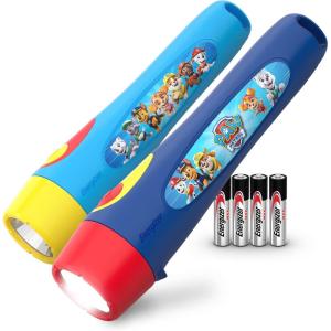 imageEnergizer PAW Patrol Kids LED Lantern and Handheld Flashlight Combo Pack Batteries IncludedBlue 2 Pack Flashlights
