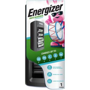 imageEnergizer Recharge Universal Charger for NiMH Rechargeable AA AAA C D and 9V BatteriesBattery Charger