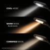 imageENERGIZER Rechargeable LED Book Light FLEX 3 Modes Warm Clip On Reading Light with Flexible Neck for Reading in Bed USB IncludedBlack