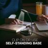 imageENERGIZER Rechargeable LED Book Light FLEX 3 Modes Warm Clip On Reading Light with Flexible Neck for Reading in Bed USB IncludedBlack