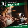 imageENERGIZER Rechargeable LED Book Light FLEX 3 Modes Warm Clip On Reading Light with Flexible Neck for Reading in Bed USB IncludedGray