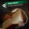 imageENERGIZER Rechargeable LED Book Light FLEX 3 Modes Warm Clip On Reading Light with Flexible Neck for Reading in Bed USB IncludedWhite