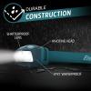 imageEnergizer HDL40 LED Headlamp 500 Lumen IPX7 Waterproof MultiColored Headlamp HandsFree Light Batteries Included