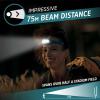 imageEnergizer HDL40 LED Headlamp 500 Lumen IPX7 Waterproof MultiColored Headlamp HandsFree Light Batteries Included