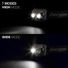 imageEnergizer LED Headlamp Bright Headlamp for Outdoors Camping and Mechanic Work Light Includes Batteries Pack of 1 Rust RedMidnight Black
