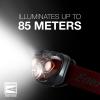 imageEnergizer LED Headlamp Bright Headlamp for Outdoors Camping and Mechanic Work Light Includes Batteries Pack of 1 Rust RedRustic Red