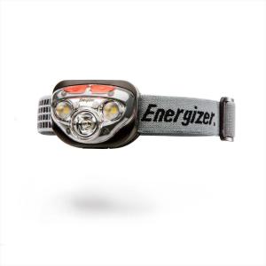 imageEnergizer LED Headlamp Bright Headlamp for Outdoors Camping and Mechanic Work Light Includes Batteries Pack of 1 Rust RedSlate Gray