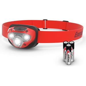 imageEnergizer LED Headlamp Pro260 Rugged IPX4 Water Resistant Head Light Ultra Bright Headlamps for Running Camping Outdoor Storm Power Outage Batteries Included