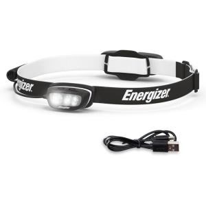 imageEnergizer LED Rechargeable Headlamp HDL625 IPX4 Water Resistant Headlamps HighPerformance Head Light for Outdoors Camping Running Storm Survival LED Light for Emergencies USB Included