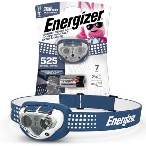 imageEnergizer Smart Voice Activated LED Headlamp Flashlight 550 Lumen IPX4 Water Resistant 1 Meter Drop Tested Headlamp