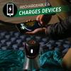 imageEnergizer Small Power Indicator Lantern Rechargeable LED Lantern with Digital Power Indicator 500 LumensBlack
