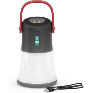 imageEnergizer Small Power Indicator Lantern Rechargeable LED Lantern with Digital Power Indicator 500 LumensBlack