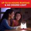 imageEveready LED Camping Lantern Bright Battery Powered Lantern Water Resistant Hurricane Supplies 100 Hour Runtime Pack of 12 Pack