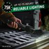 imageEnergizer 10000XTR Rechargeable LED Tactical Flashlight 10000 Lumens Durable Metal Flashlight with Boost Mode for Extreme Brightness