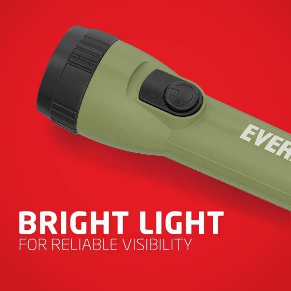 imageEveready LED Flashlight 8Pack Bright Reliable Flashlights for General Purpose Great for Camping Car Emergency Storm Power Outage Handheld Flashlight Batteries IncludedForest GreenBlack