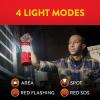 imageEveready LED Camping Lantern 360 PRO 3Pack Super Bright Tent Lights Rugged IPX4 Water Resistant LED Lanterns 100 Hour Runtime Batteries IncludedRed