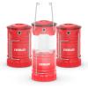 imageEveready LED Camping Lantern 360 PRO 3Pack Super Bright Tent Lights Rugged IPX4 Water Resistant LED Lanterns 100 Hour Runtime Batteries IncludedRed