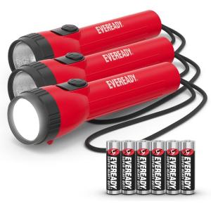 imageEVEREADY LED Flashlights 3Pack Bright Flashlights for Emergencies and Camping Gear Power Outage Flash Light AA Batteries Included3 pack