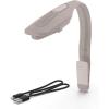 imageEnergizer FlexR LED Rechargeable Book Light for Reading in Bed Reading Light with Warm LED Color LongLasting and Lightweight Tan