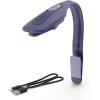 imageEnergizer FlexR LED Rechargeable Book Light for Reading in Bed Reading Light with Warm LED Color LongLasting and LightweightPurple