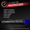 imageEnergizer UV Flashlight Pen Light LED Handheld Blacklight Flashlight UV  White LED Detector for Dog Pet Urine Stains Bed Bugs and Scorpions Batteries Included