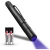 imageEnergizer UV Flashlight Pen Light LED Handheld Blacklight Flashlight UV  White LED Detector for Dog Pet Urine Stains Bed Bugs and Scorpions Batteries Included