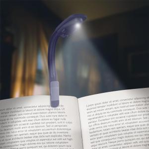 imageEnergizer FlexR LED Rechargeable Book Light for Reading in Bed Reading Light with Warm LED Color LongLasting and LightweightPurple