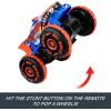 imageHot Wheels Monster Trucks Remote Control Toy Vehicle Plus Energizer AAA Alkaline Batteries LargeScale RC Tiger Shark Climber with 3 Modes of Play for Racing Climbing ampamp StuntingTiger Shark  Batteries