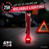 imageEnergizer R300 LED Flashlight Emergency Safety Light Bright IPX4 Water Resistant Flash Light Durable Emergency Light for Hurricane Preparedness Batteries Included