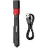 imageEnergizer X400 Pen Light Flashlight Rechargeable Bright Penlight IPX4 WaterResistant Lightweight and Durable Rechargeable Flashlight USB Charging Cable IncludedBlackRed