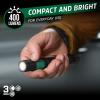imageEnergizer X400 Pen Light Flashlight Rechargeable Bright Penlight IPX4 WaterResistant Lightweight and Durable Rechargeable Flashlight USB Charging Cable IncludedBlackGreen